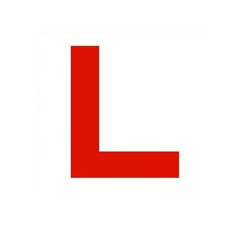L Plate Label Vehicle Car Learner Stickers