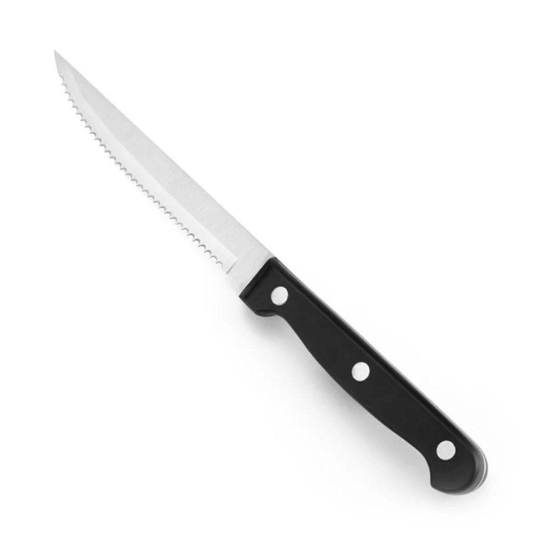 6pcs Stainless Steel Serrated Steak Knife for cutting Fruits, Butter spread ,Meat