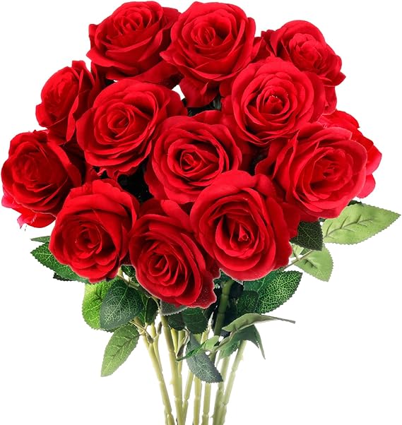 Artificial Rose Flowers – Home Décor, Bouquet & Table Decoration