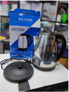 AILYONS 1.8L Energy Efficient Electric Water Kettle Heater Jug