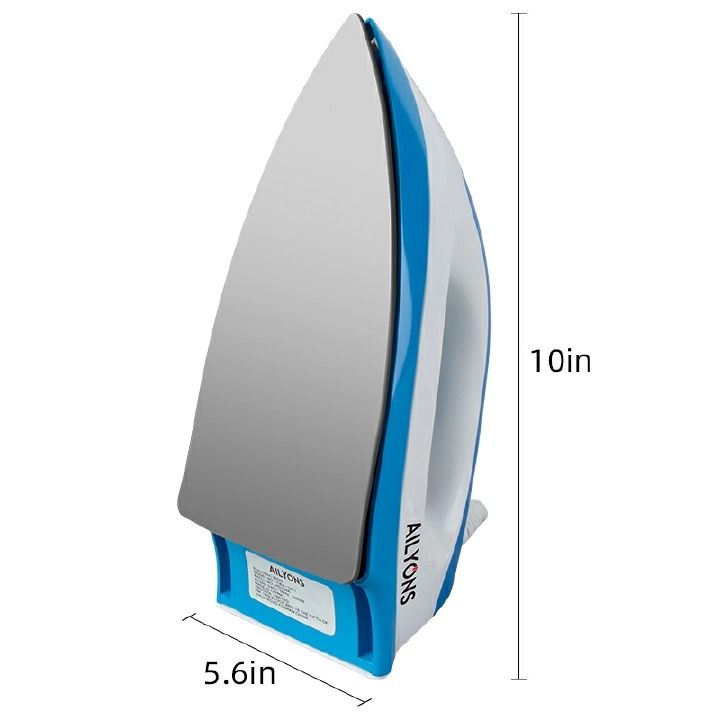 AILYONS Dry Iron Box - HD198A - White & Blue Steamers Irons