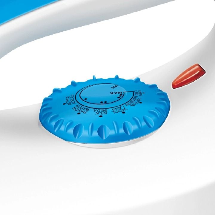 AILYONS Dry Iron Box - HD198A - White & Blue Steamers Irons