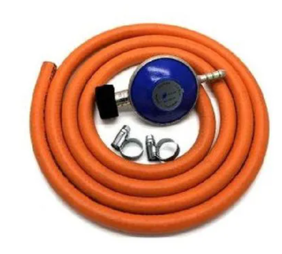 6kg Gas Regulator, Delivery Pipe And Safety Clips