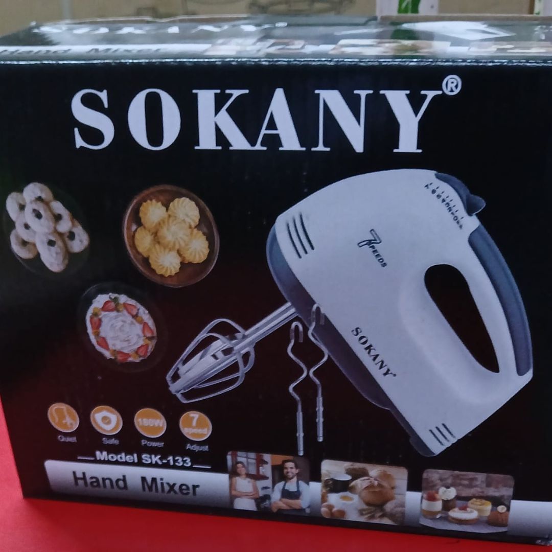 Hand-Held Electric Mixer for Eggs & Baking Dough