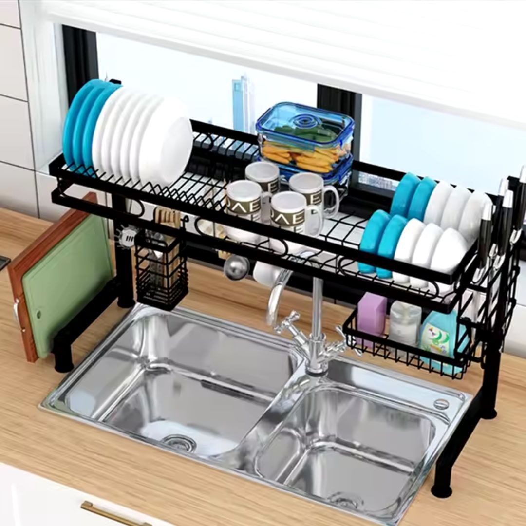 Double Over the Sink Dish Rack