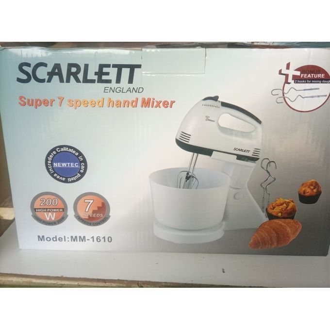 Electric Egg/Dough Mixer with Bowl for Home Baking/for Professional Bakers