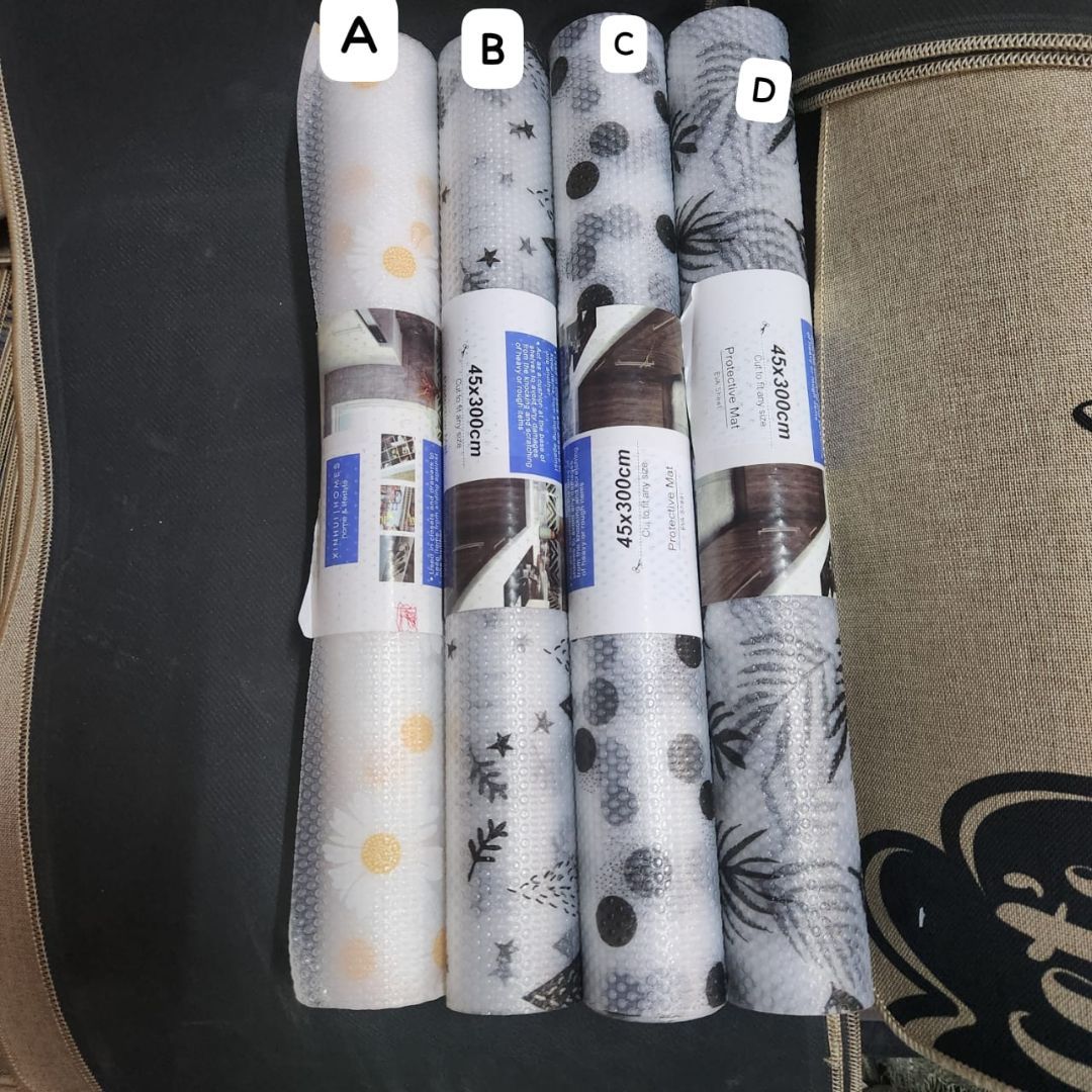 Waterproof Drawer Mat for Drawers, Fridge or Kitchen Cabinets 45cm by 3M   CODE B