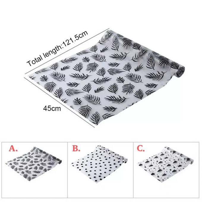 Waterproof Drawer Mat for Drawers, Fridge or Kitchen Cabinets 45cm by 3M   CODE B