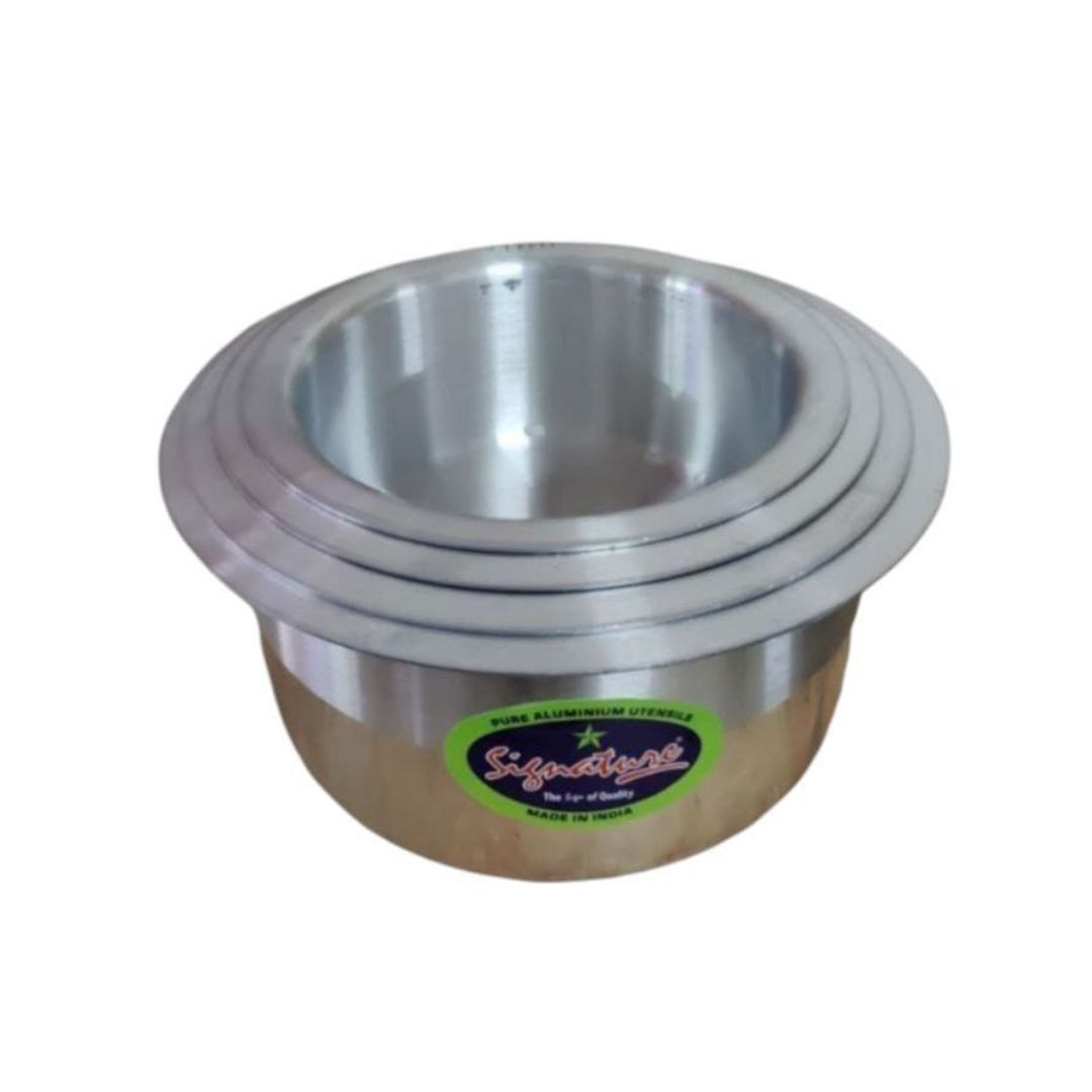 Signature 4PCs Set Durable Aluminium Cookware Set/ sufurias Ideal for Charcoal or Firewood Jiko