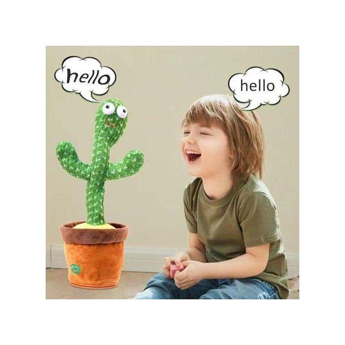 Dancing Cactus Baby Talking and Mimicking Toy