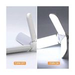 Foldable Fan Bulb LED Light Bulb Warm White 40W Bright