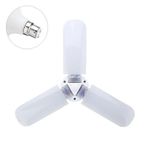 Foldable Fan Bulb LED Light Bulb Warm White 40W Bright