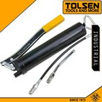 Tolsen Grease Gun 400cc Steel Body 8500PSI Professional Heavy Duty Grease Lubricating Gun