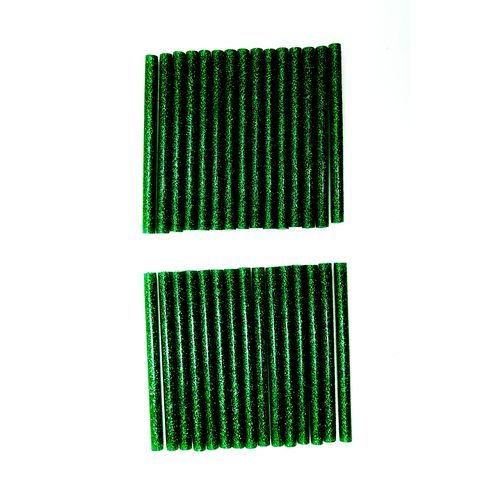 SunPower Coloured Glue Sticks Glittering Hot Melt Glue Gun Sticks 7mm 30pcs High Quality