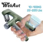 Hand Grip Strengthener 10kg to 100KG Adjustable Hand Gripper Forearm Trainer