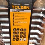 Tolsen Combination Spanner Set 6-22mm 12PCS Wrench Set Double-Ended Tolsen