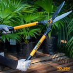 Tolsen Hedge Shears Telescopic Hedge Shears Extendable Adjustable Hedge Clippers Fence Trimmers Heavy Duty
