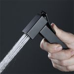 Royal Luxury Bidet Sprayer For Toilet Brass Stainless Steel Black Arabic Shower BLACK
