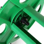 Hose Reel 45m Garden Tool For Reeling In Hose Pipes 1/2'' Portable Mobile Pipe Hose Reel Trolley Cart with Wheels for Garden, Home Car Wash