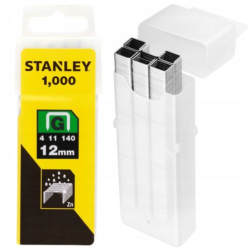 Stanley Heavy Duty Staples Pins 12mm Stanley