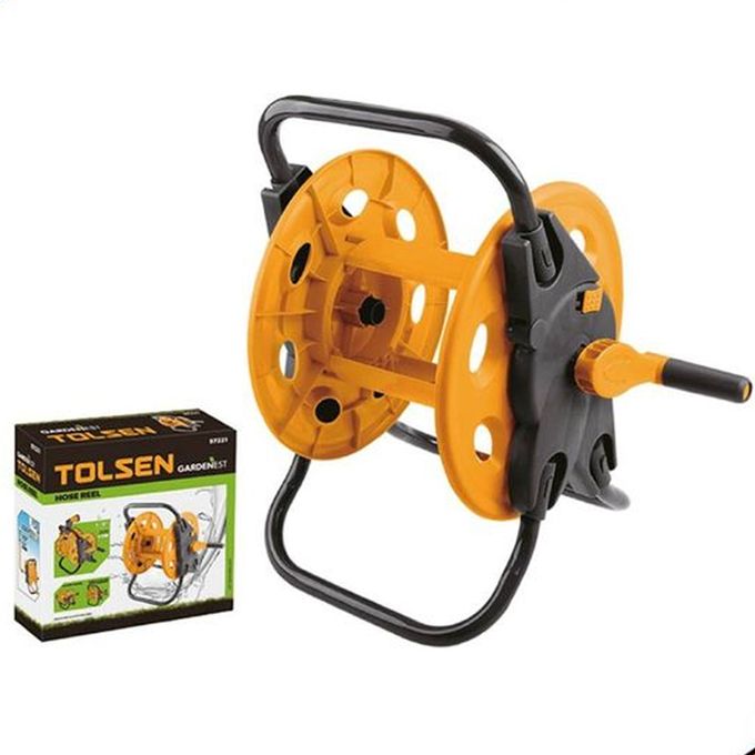 Tolsen Hose Reel 45m Garden Tool For Reeling In Hose Pipes 1/2''