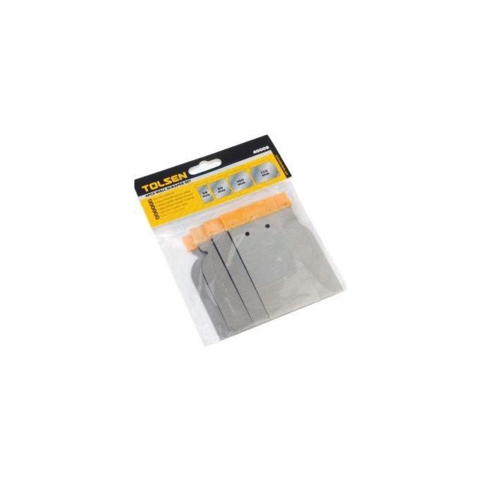 Tolsen Wall Scraper 4PCS Paint Stripper Paint Remover Scraper Wall Scraper Set Putty Remover Tile Scraper