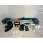 TOTAL Grass Trimmer Cordless Lithium Ion Grass Trimmer With Battery And Charger Brush Cutter String Trimmer.
