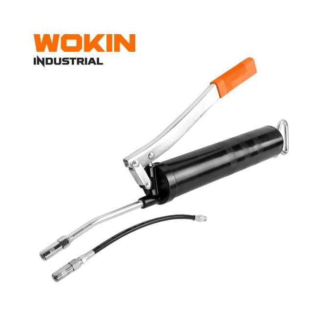 Wokin Grease Gun 400cc Steel Body 8500PSI Professional Heavy Duty Grease Lubricating Gun