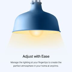 Tapo Smart Bulb LED 9W WiFi Adjustable Light Bulb TP Link + FREE BULB CONVERTER