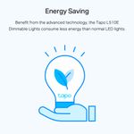 Tapo Smart Bulb LED 9W WiFi Adjustable Light Bulb TP Link + FREE BULB CONVERTER