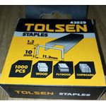 Tolsen Staple Pins For Staple Gun Heavy Duty 10mm (4boxes) - Tolsen