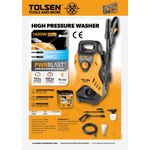 Tolsen PRESSURE WASHER 1400W CAR WASH MACHINE Heavy Duty Quality