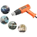 Wokin HEAT GUN - Hot Air Gun Kit 2000W + Free Accessories Nozzles Heavy Duty Heat Gun