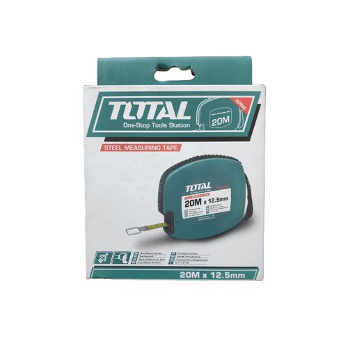 TOTAL Steel Measuring Tape 20meters