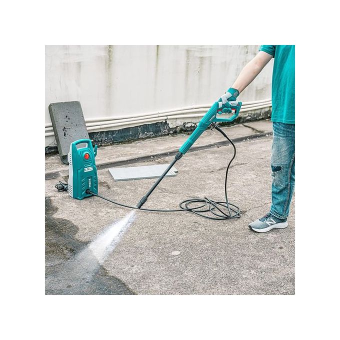 TOTAL HIGH PRESSURE WASHER 1400W CAR WASH MACHINE Spray Cleaner Water Gun Heavy Duty