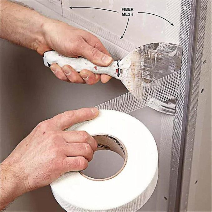 Tolsen Fiberglass Self Adhesive Mesh Tape Self Adhesive Fiberglass Drywall Tape