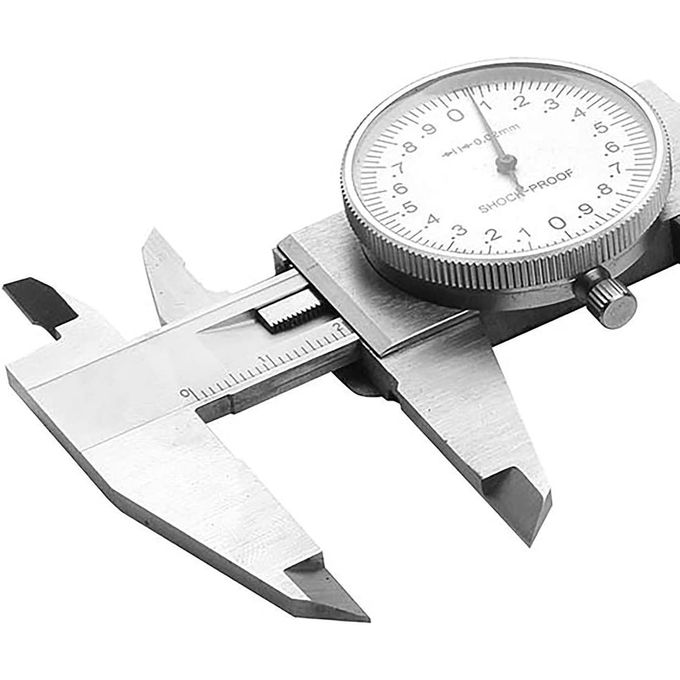 Tolsen Vernier Caliper 6'' 150mm Analog Dial Caliper
