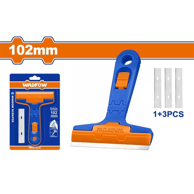 WADFOW Drywall Taping Knife Trowel Paint Cleaner Tile Scraper Glass Scraper Paint Stripper Scraper Tool Putty Scraper