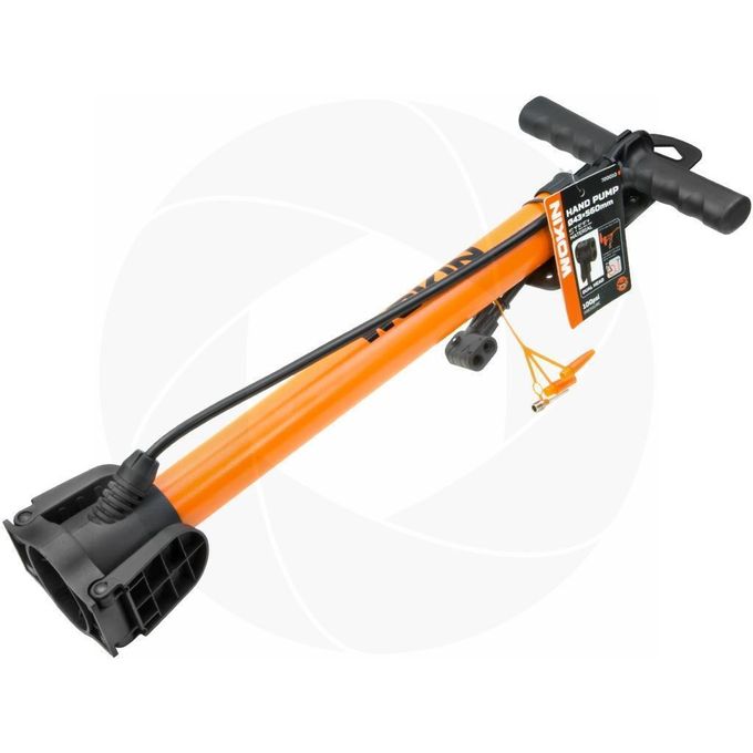 Wokin Hand Pump 100PSI Bike Pump Air Pump Bicycle Pump Bike Tire Pump Basketball Football Soccer Ball Pump Pool Pump + Free Attachments.