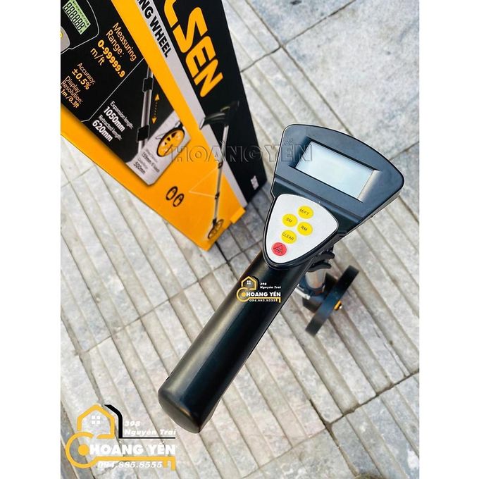 Tolsen Measuring Wheel Distance Meter Digital 159mm Heavy Duty Industrial Measuring Wheel