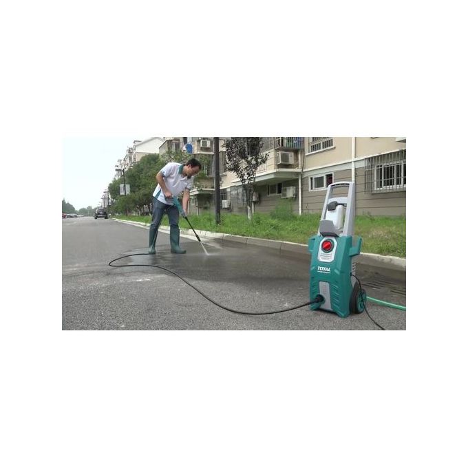 TOTAL High Pressure Washer 1800 Watts CAR WASH MACHINE Heavy Duty Water Gun Sprayer