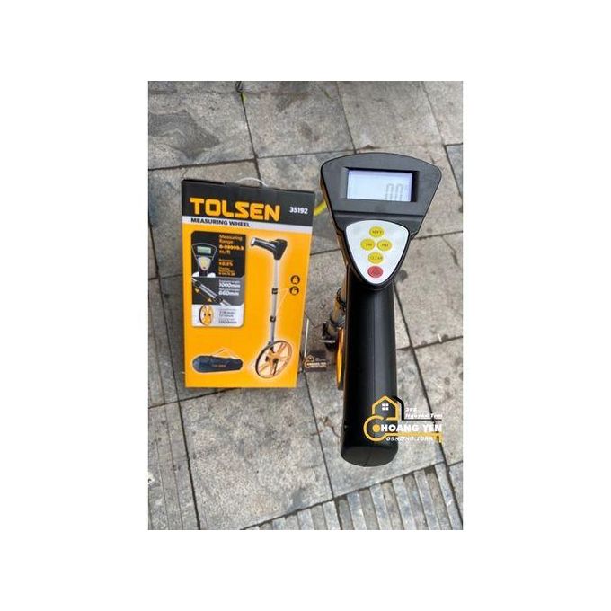 Tolsen Measuring Wheel Distance Meter Digital 318mm Heavy Duty Industrial Measuring Wheel