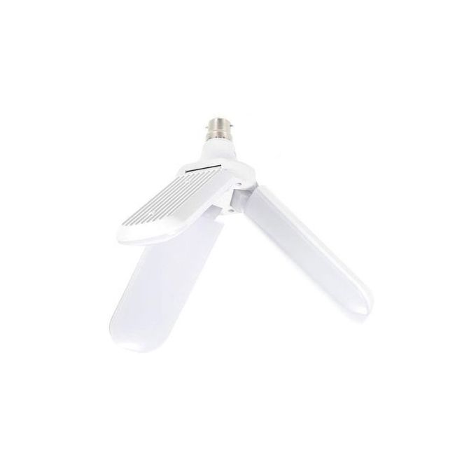 Foldable Fan Bulb LED Light Bulb Warm White 40W Bright