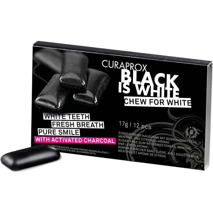 Curaprox Black Is White – Chewing Gum