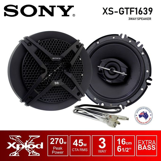Sony Car Speaker Xplod. XS-GTF-1639 6.5" Dual Cone ,270 Watts