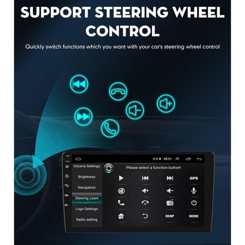 Car Digital Radio Android Multimedia Stereo-10''
