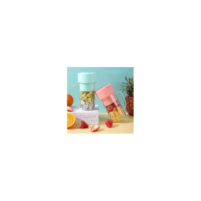 Portable Blender for Shakes and Smoothies 500ml with handle and 6 blades