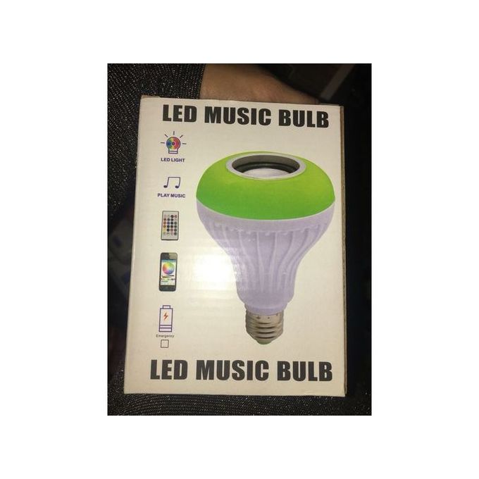 LED Music Bulb Speaker With Bluetooth