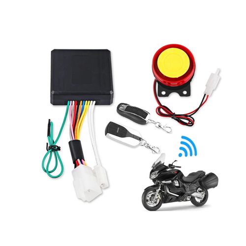 Motorcycle Alarm Anti theft Sound Light Security Vibration System