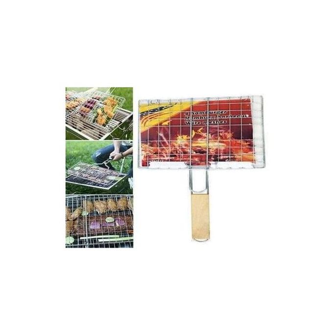 Stainless Steel BBQ Fish, Meat Net Barbecue Grill Mesh Wire